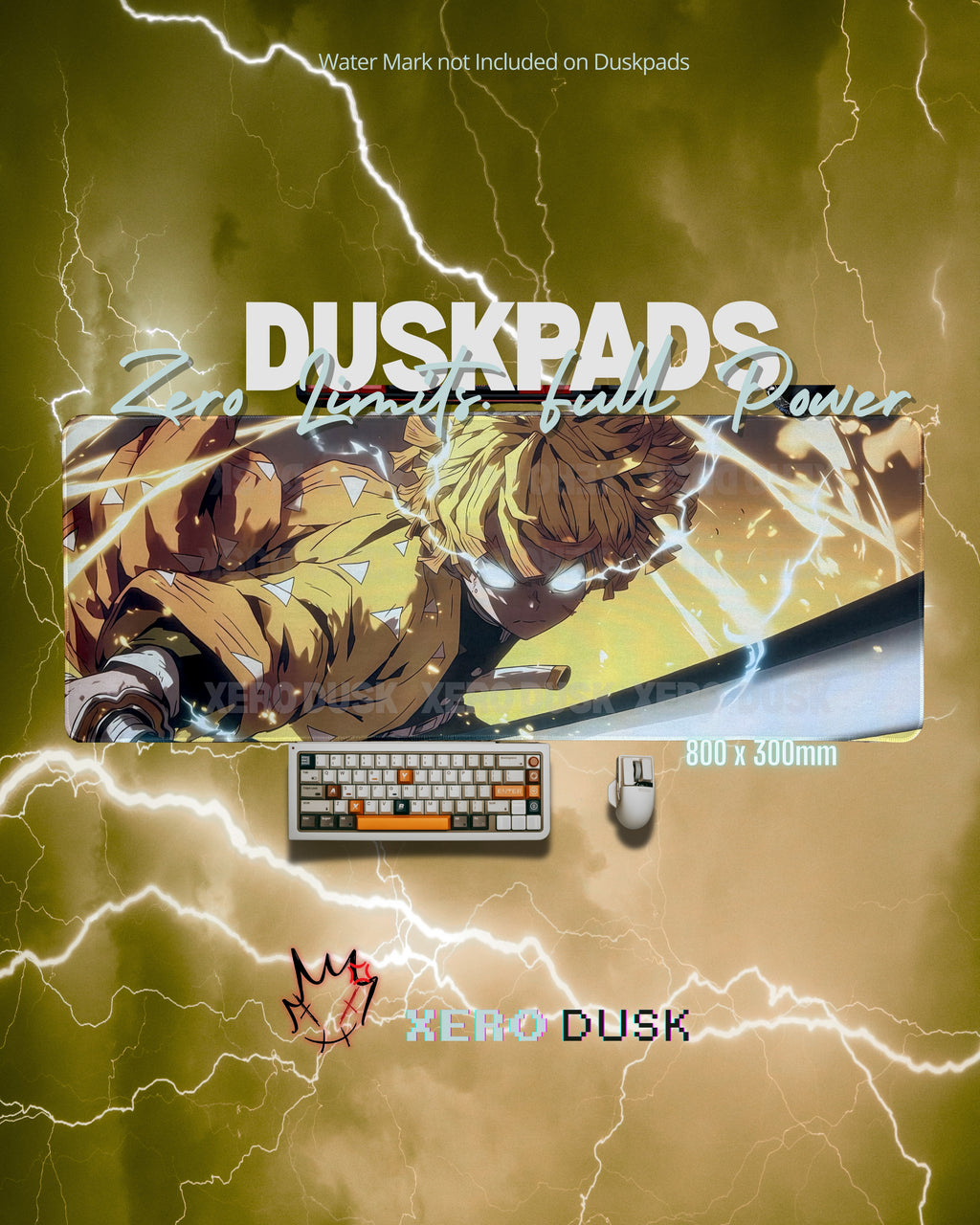 [Zenitsu] Duskpad (3mm Thickness) 800x300