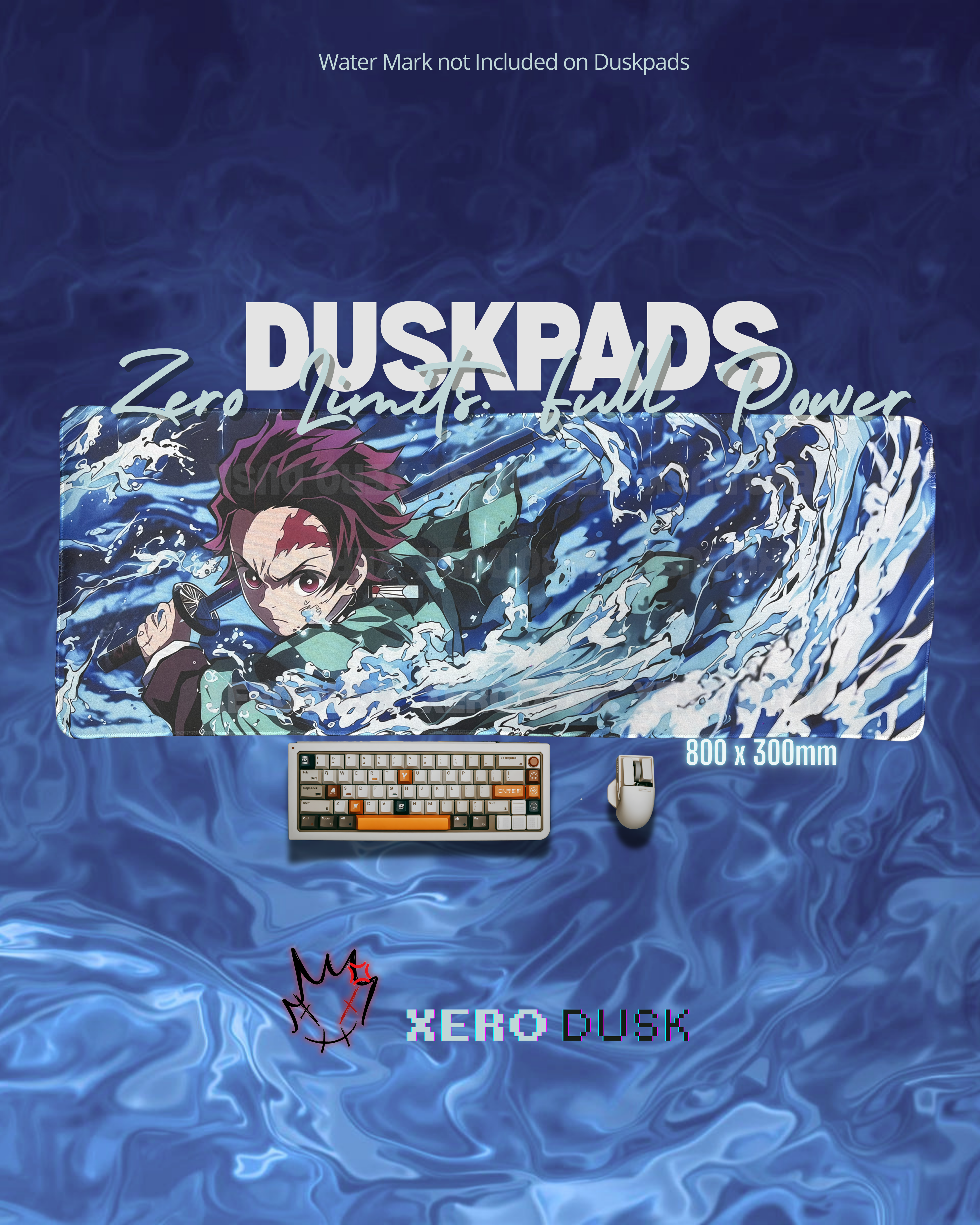[Tanjiro] Duskpad (3mm Thickness) 800x300