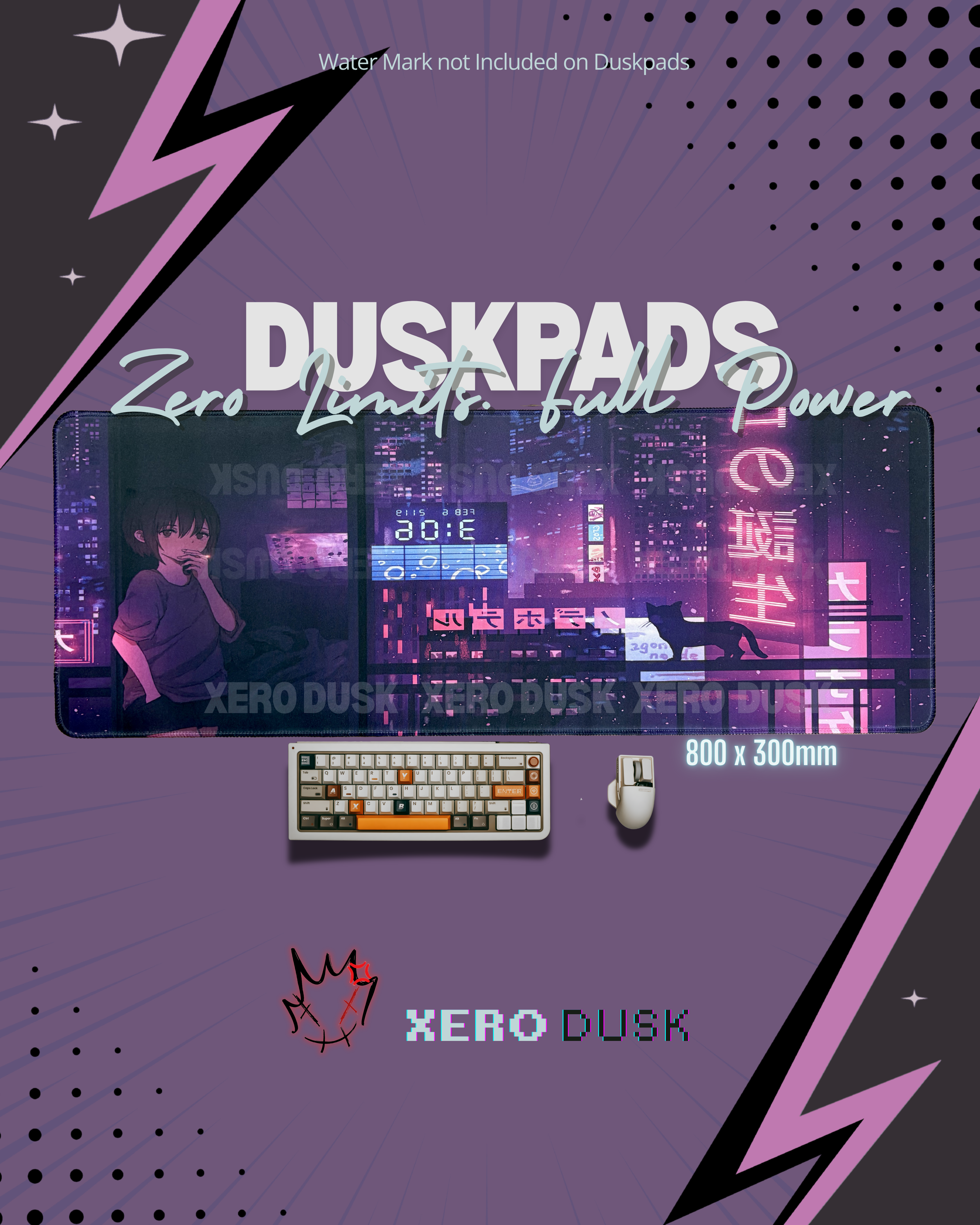 [Choto Bhai Biri Khai] Duskpad (3mm Thickness) 800x300