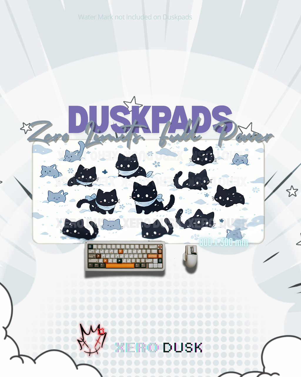 [Frosty Furballs] Duskpad (3mm Thickness)
