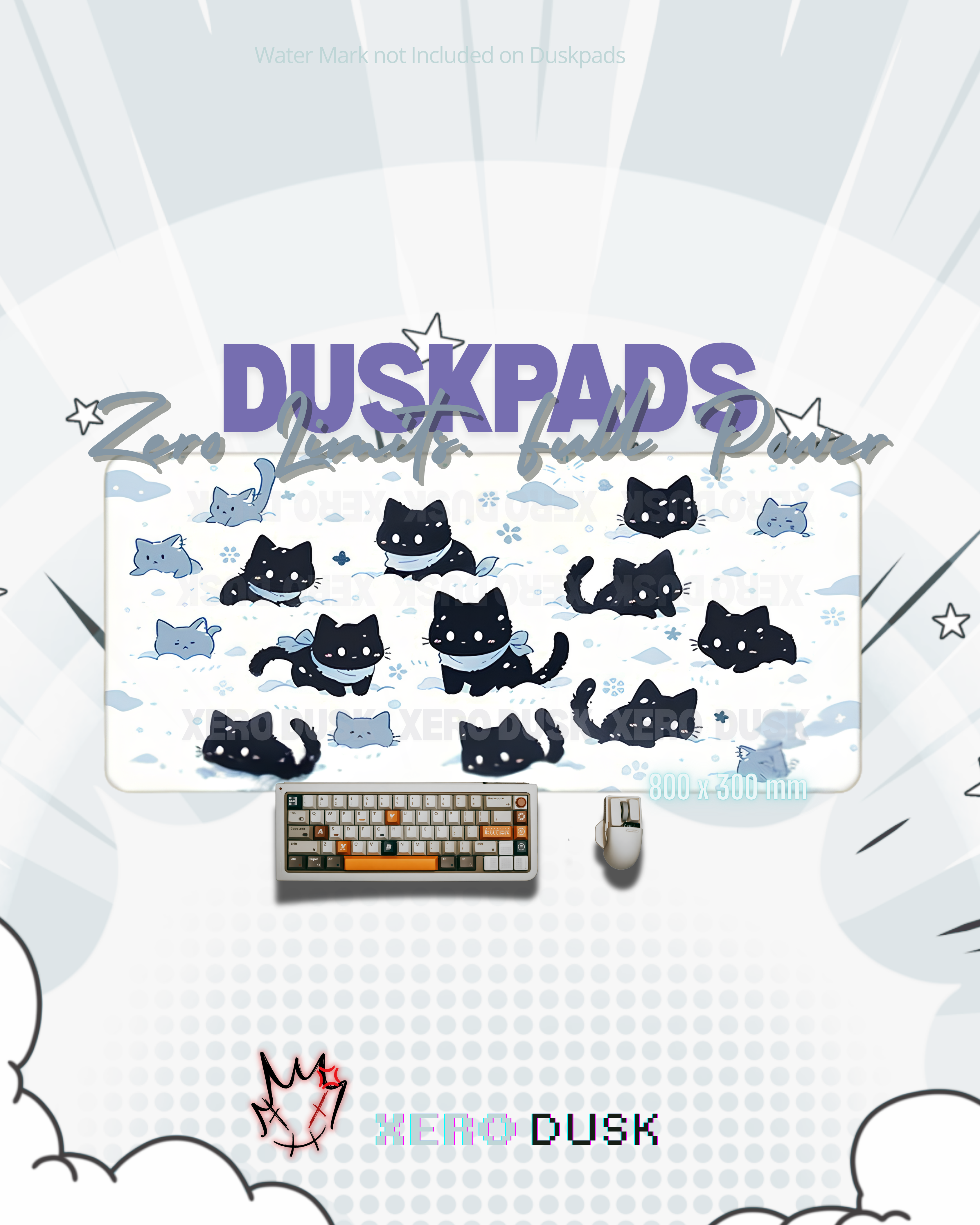 [Frosty Furballs] Duskpad (3mm Thickness)