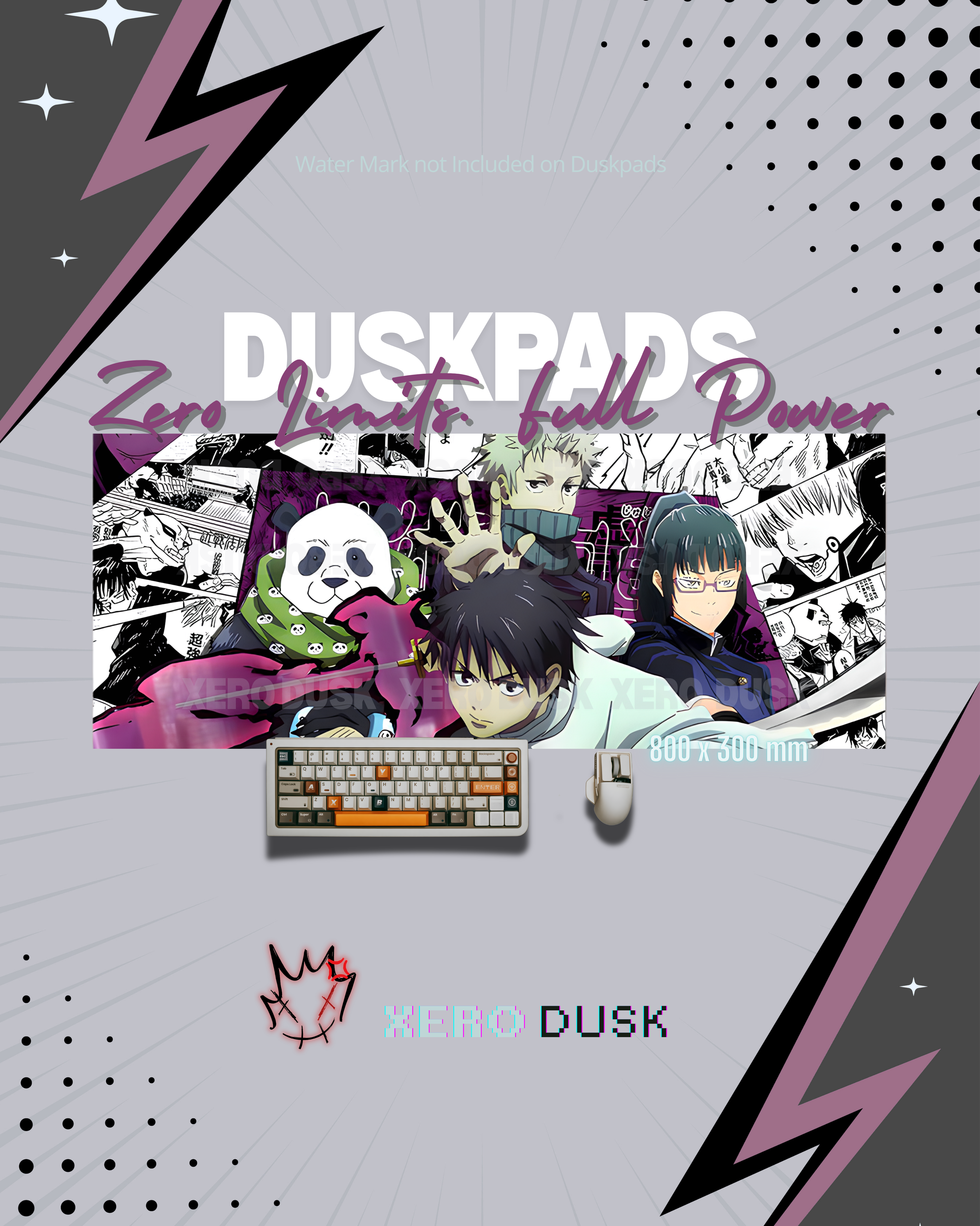 [Jujutsu Alliance] Duskpad (3mm Thickness)