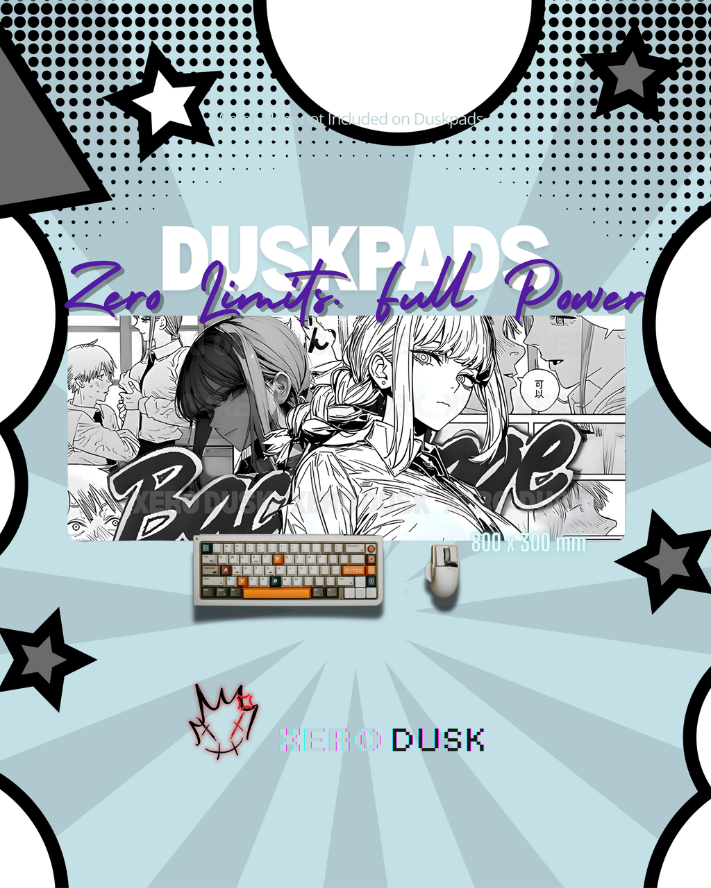 [Crimson Gaze] Duskpad (3mm Thickness)