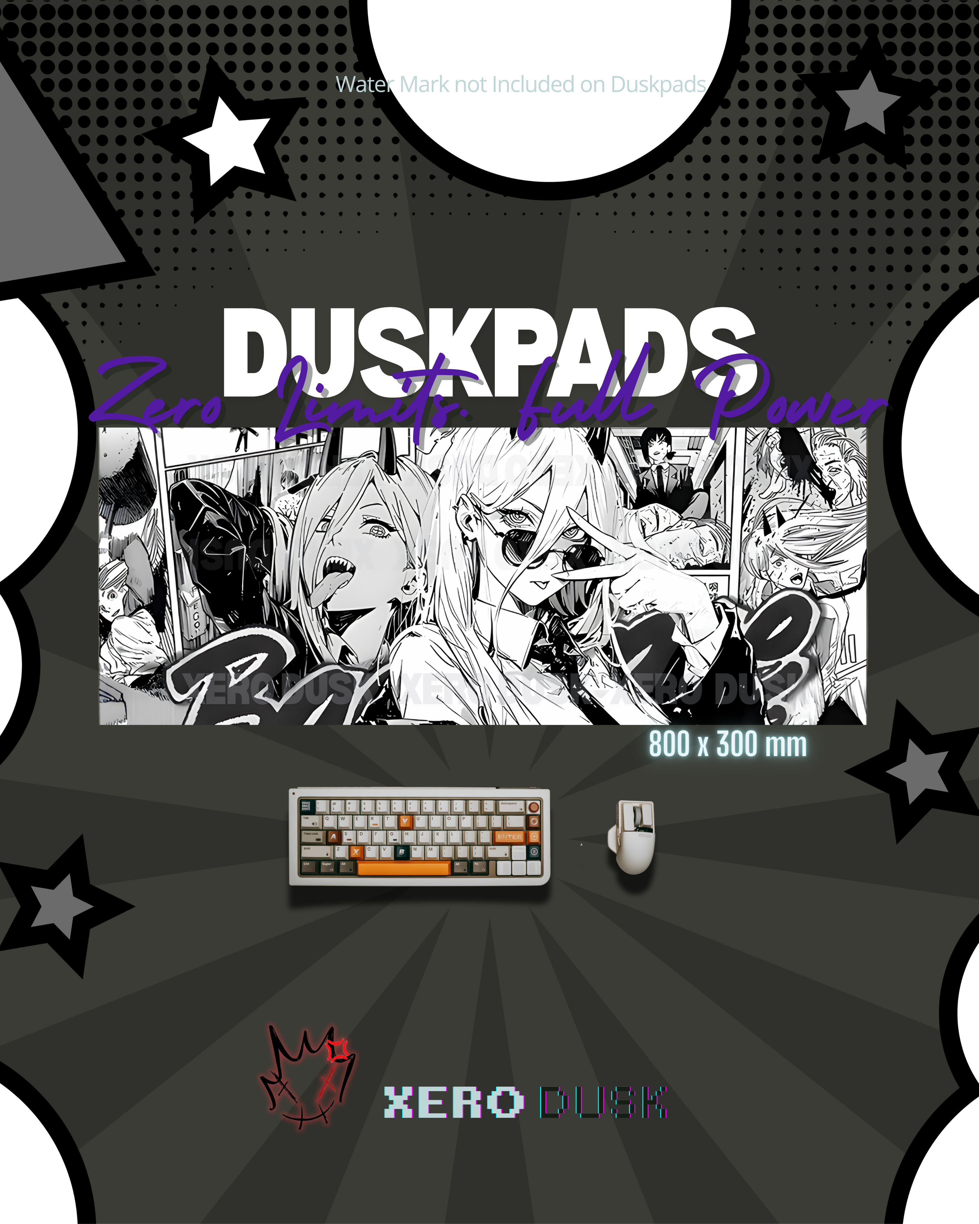 [President Power] Duskpad (3mm Thickness)